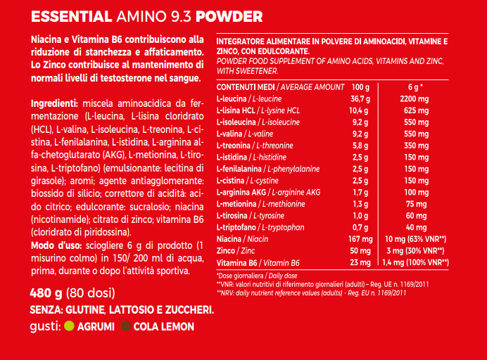 ESSENTIAL AMINO 9.3