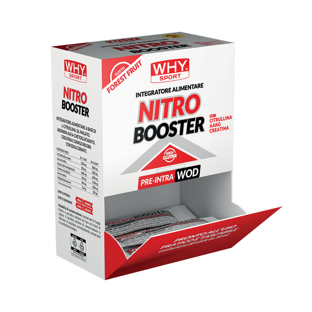 NITRO BOOSTER FOREST FRUIT stick 10 ml