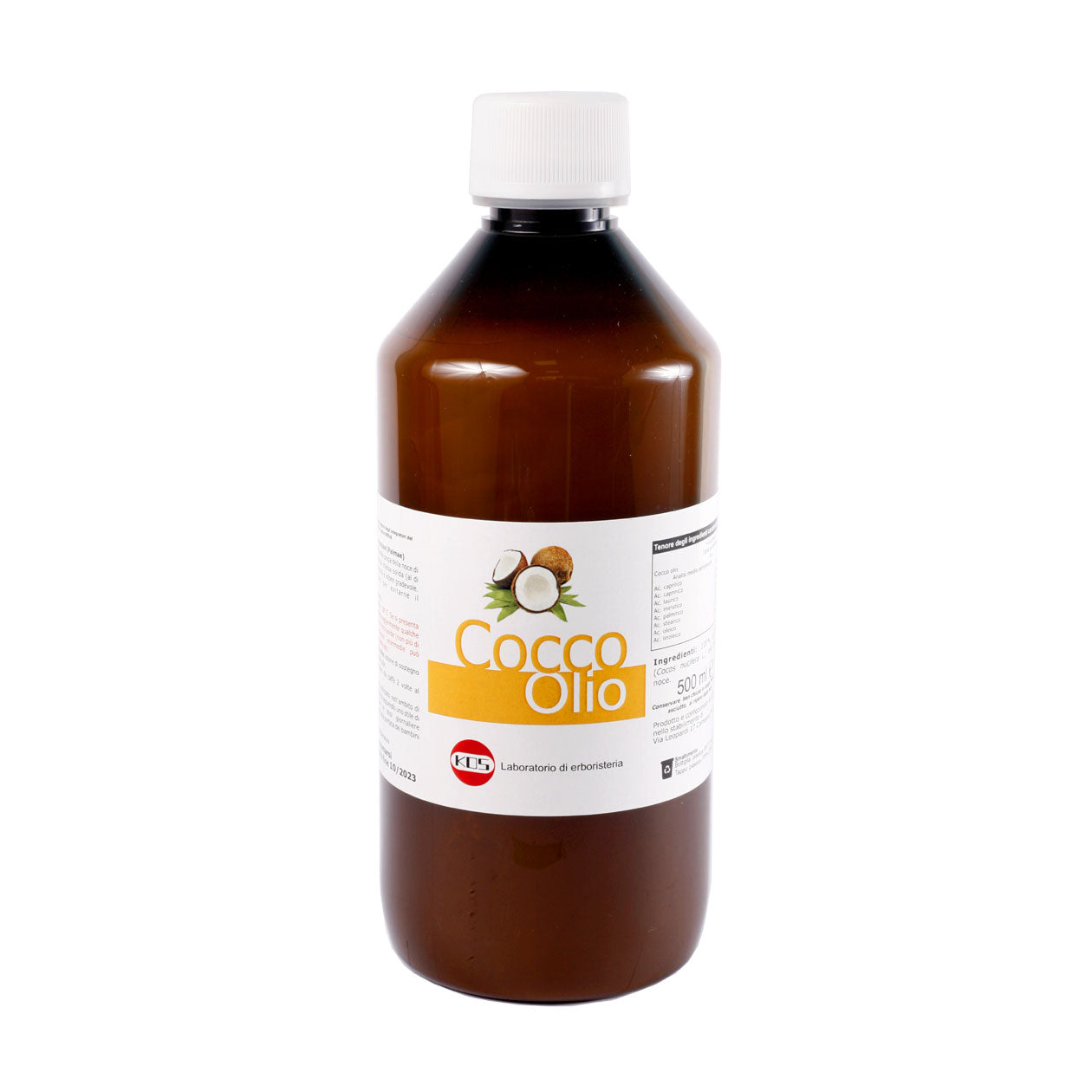 OLIO DI COCCO 500 ML