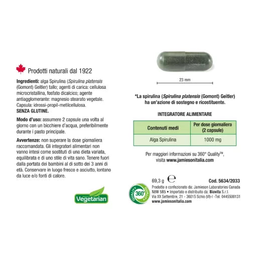 SPIRULINA 90 cps